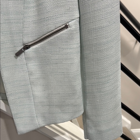 Halogen Women's Light Green Blazer - Picture 3 of 5